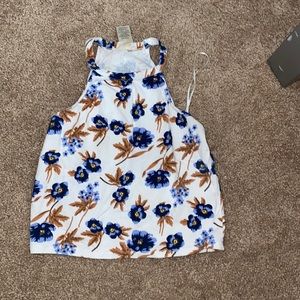 Flower Halted Top